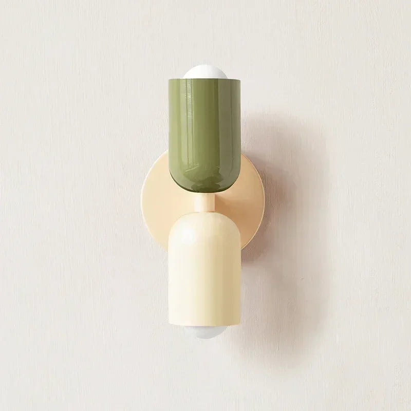 Macaron Bliss: Nordic Wall Lamp for Kids & Adults | Colorful Bedside Lighting | Modern Home Decor