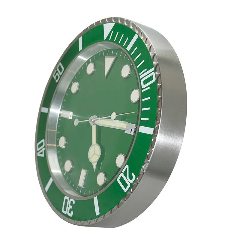 Luminary - 34cm Modern Metal Wall Clock - Luxury Home Decor