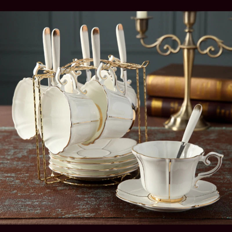 The Duchess Collection: Bone China Tea Set | Exquisite Afternoon Tea Experience | European Luxury