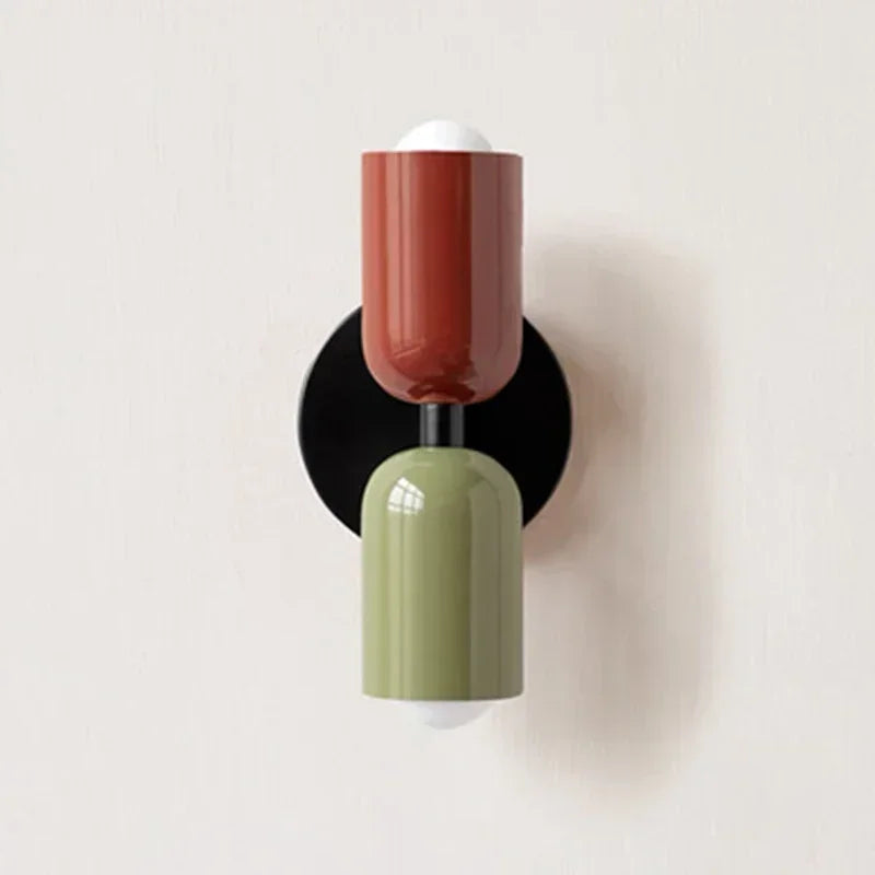 Macaron Bliss: Nordic Wall Lamp for Kids & Adults | Colorful Bedside Lighting | Modern Home Decor