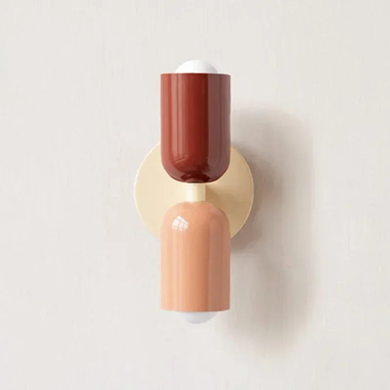 Macaron Bliss: Nordic Wall Lamp for Kids & Adults | Colorful Bedside Lighting | Modern Home Decor