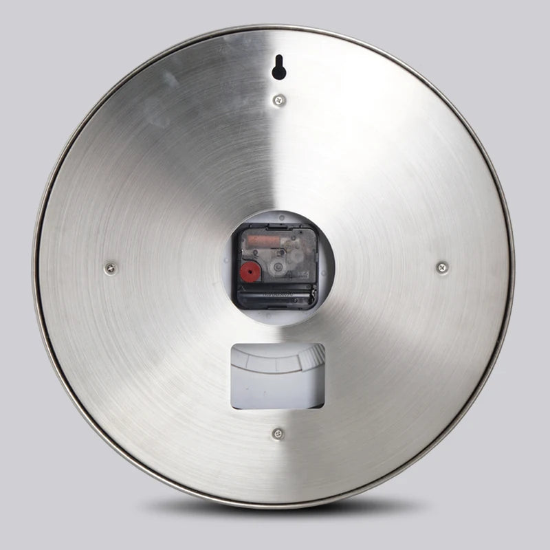 Luminary - 34cm Modern Metal Wall Clock - Luxury Home Decor