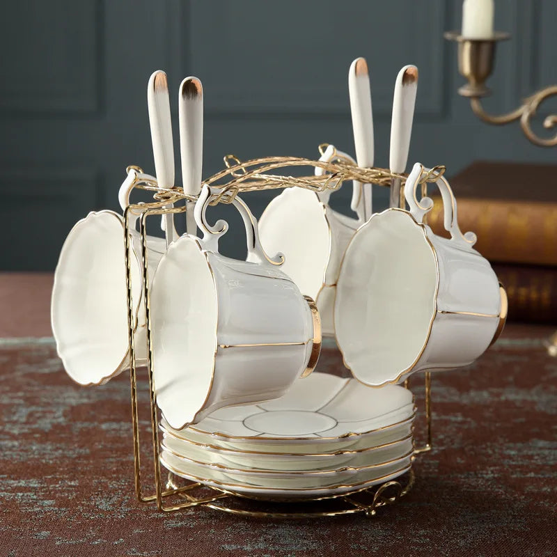 The Duchess Collection: Bone China Tea Set | Exquisite Afternoon Tea Experience | European Luxury